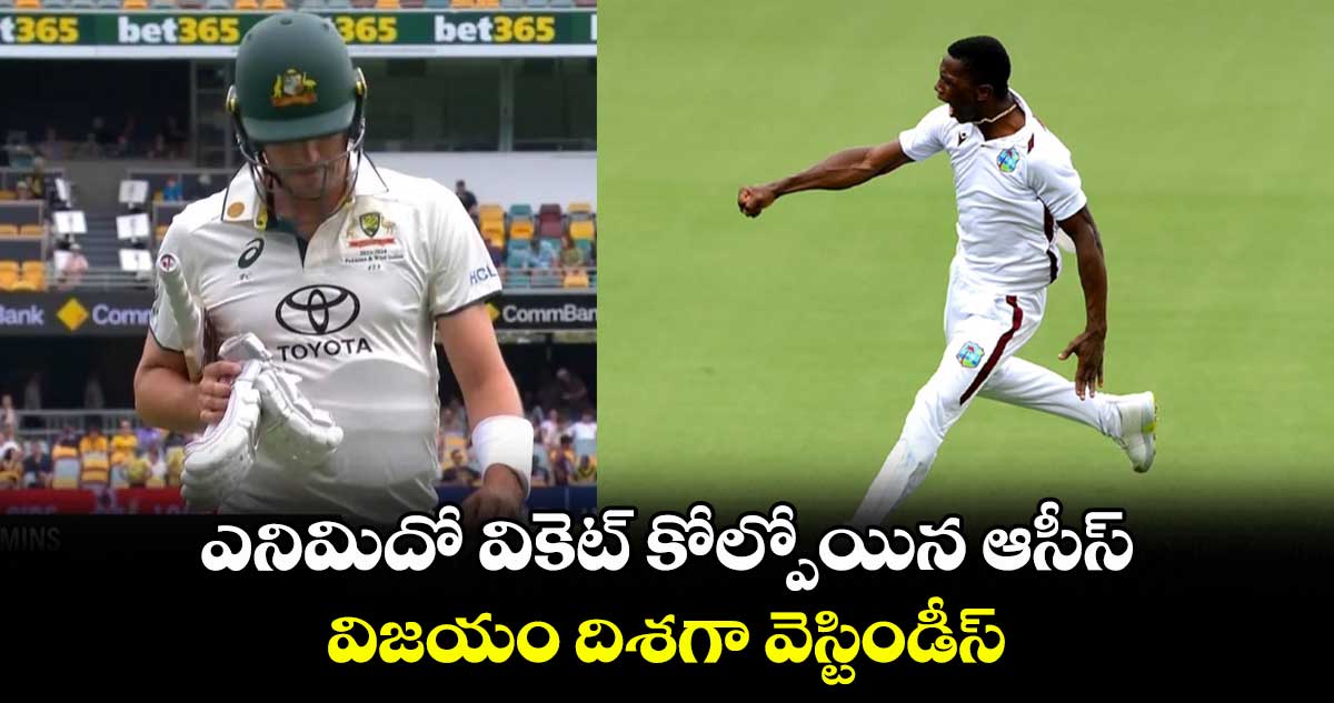 AUS vs WI: ఎనిమిదో వికెట్ కోల్పోయిన ఆసీస్.. విజయం దిశగా వెస్టిండీస్