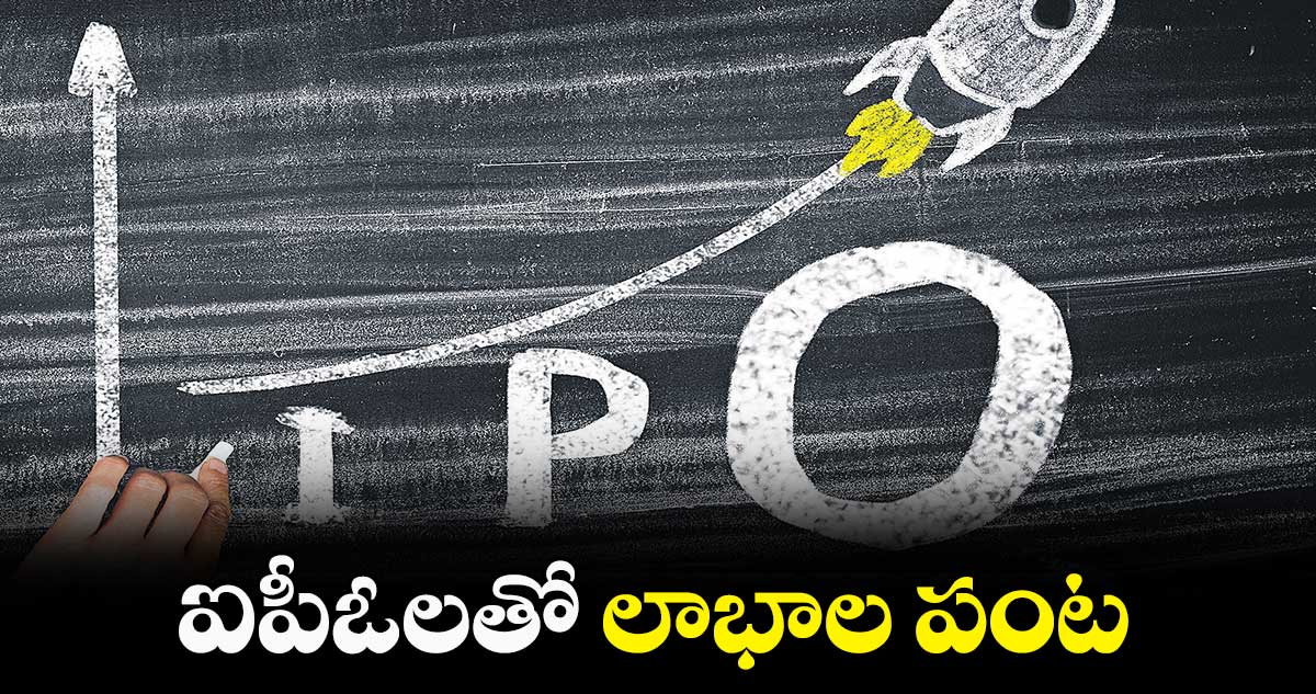ఐపీఓలతో లాభాల పంట