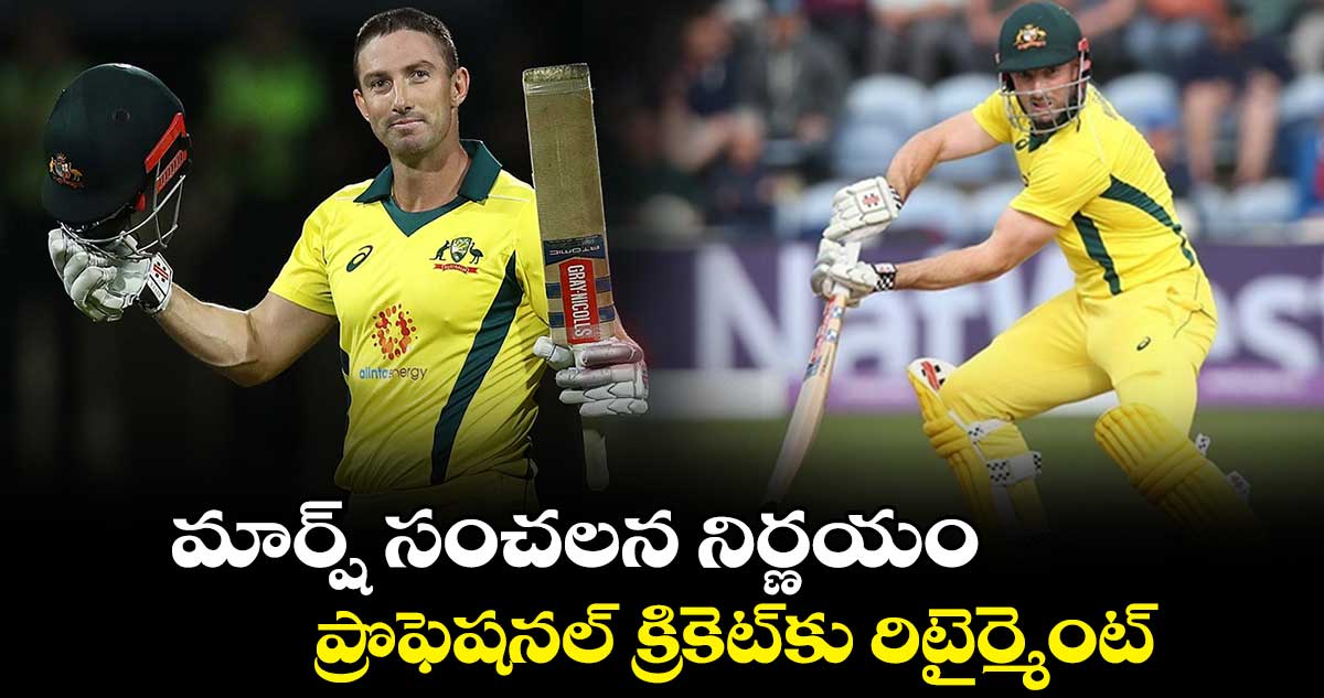 Shaun Marsh: మార్ష్ సంచలన నిర్ణయం.. ప్రొఫెషనల్ క్రికెట్‌కు రిటైర్మెంట్ 