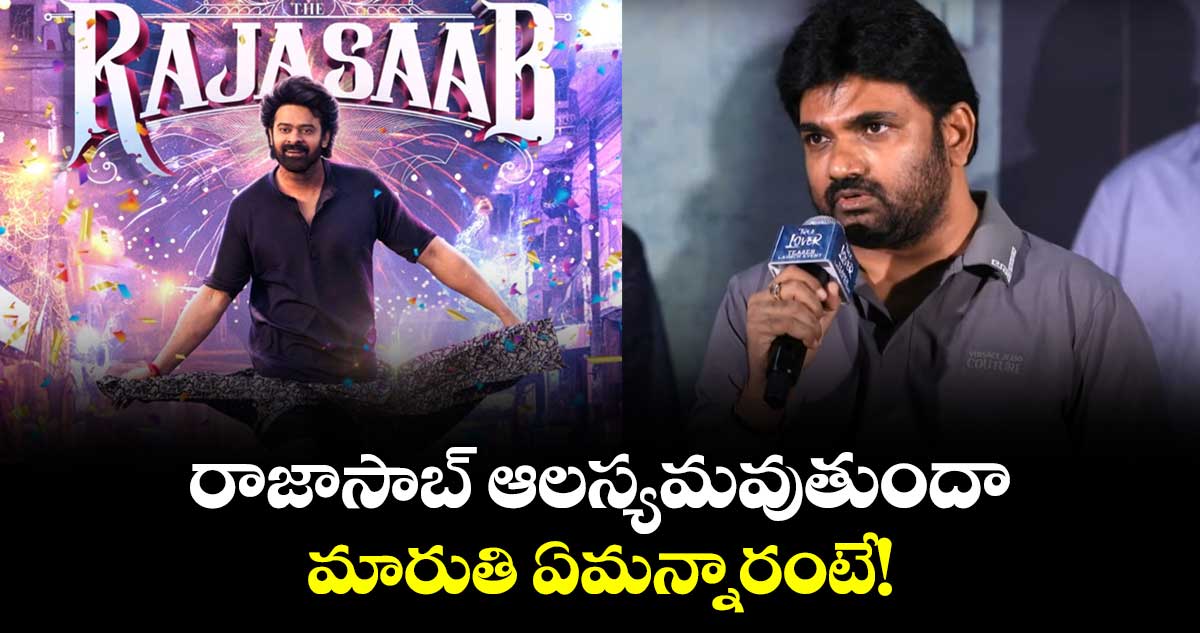 Director Maruthi: రాజాసాబ్ ఆలస్యమవుతుందా..మారుతి ఏమన్నారంటే!