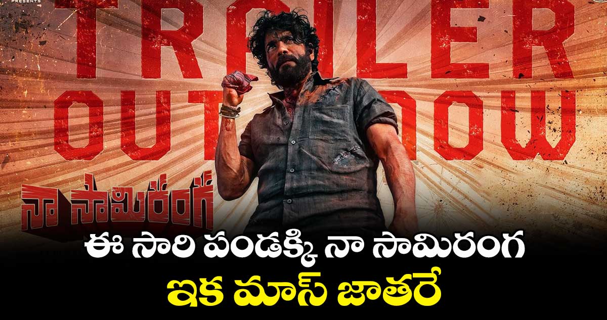 Naa Saami Ranga Trailer: ఈ సారి పండక్కి నా సామిరంగ..ఇక మాస్ జాతరే