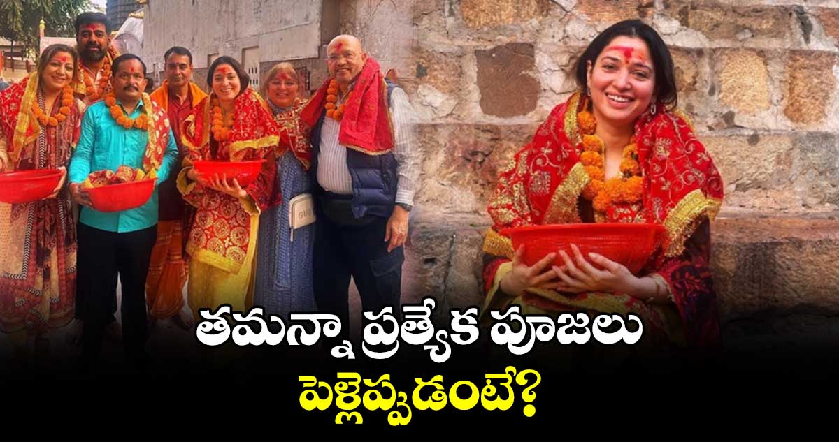 Tamannaah Bhatia: తమన్నా ప్రత్యేక పూజలు..పెళ్లెప్పుడంటే?
