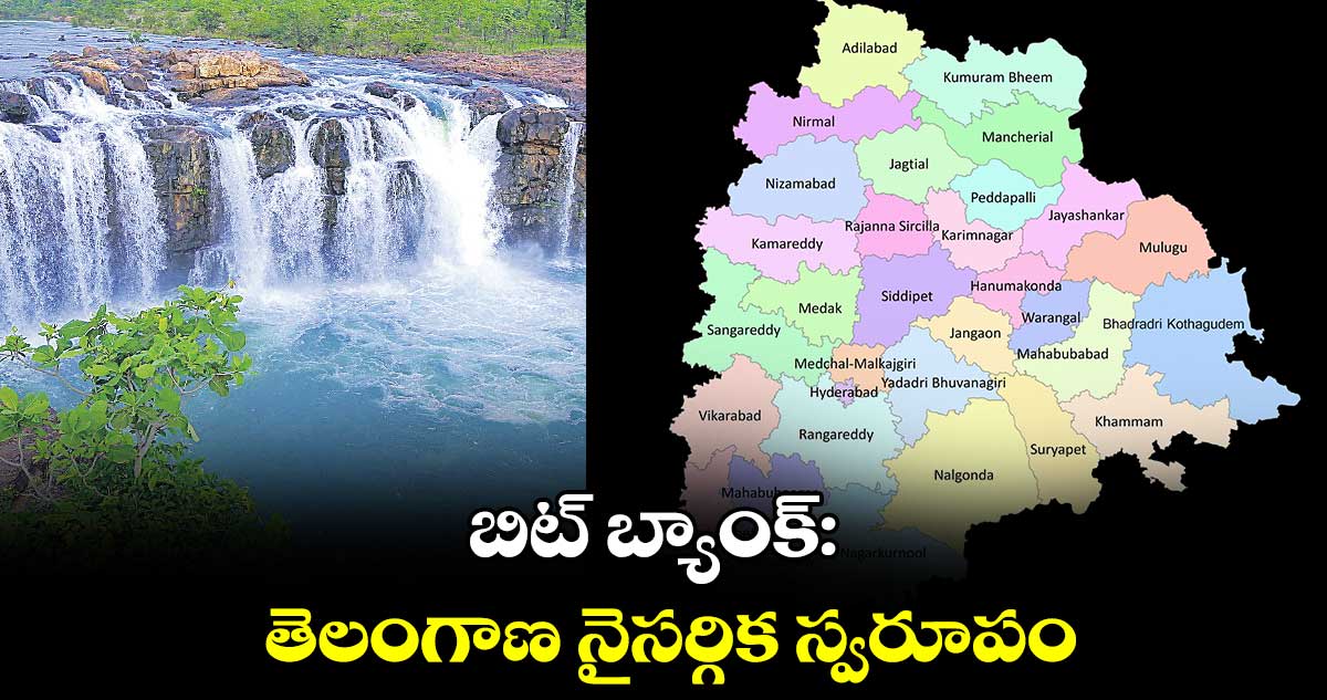 బిట్​ బ్యాంక్​: తెలంగాణ నైసర్గిక స్వరూపం 