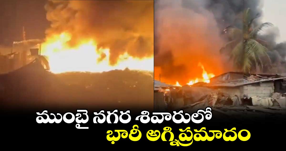 ముంబై నగర శివారులో భారీ అగ్నిప్రమాదం..