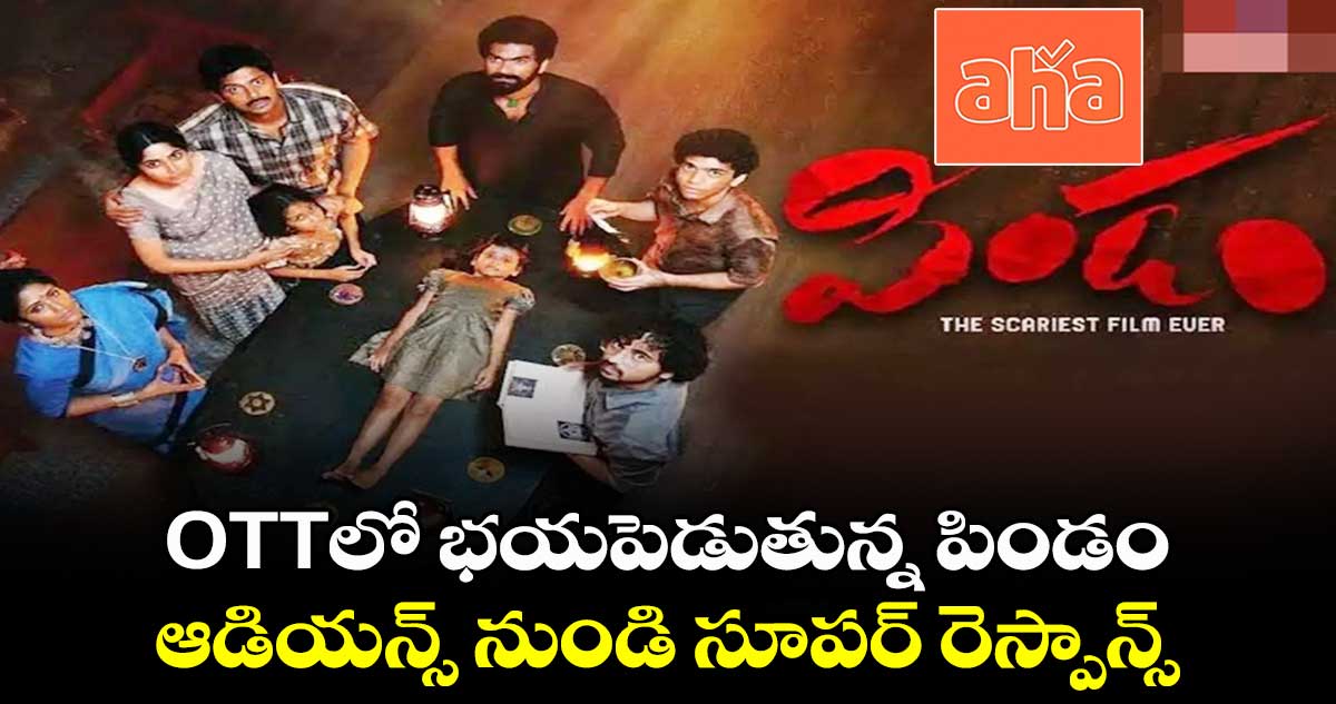 Pindam in Aha: OTTలో భయపెడుతున్న పిండం.. ఆడియన్స్ నుండి సూపర్ రెస్పాన్స్