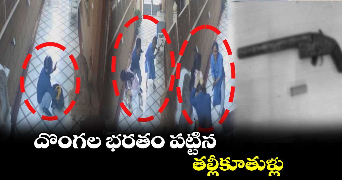 దొంగల భరతం పట్టిన తల్లీకూతుళ్లు 