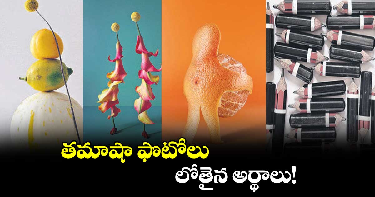 తమాషా ఫొటోలు.. లోతైన అర్థాలు!