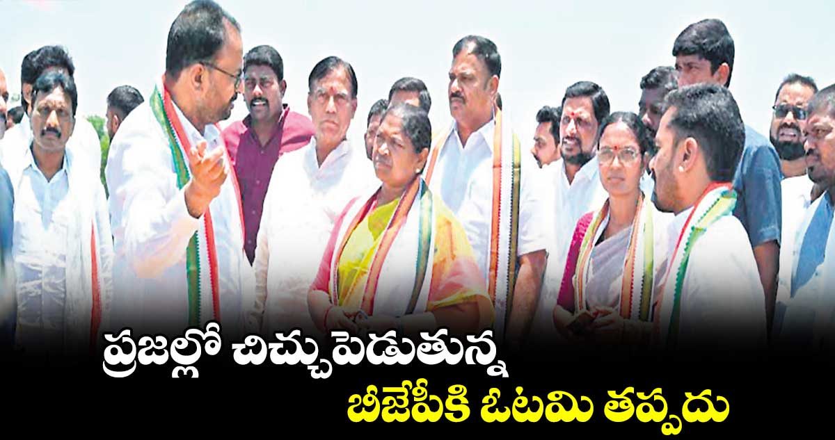 ప్రజల్లో చిచ్చుపెడుతున్న బీజేపీకి ఓటమి తప్పదు : సీతక్క