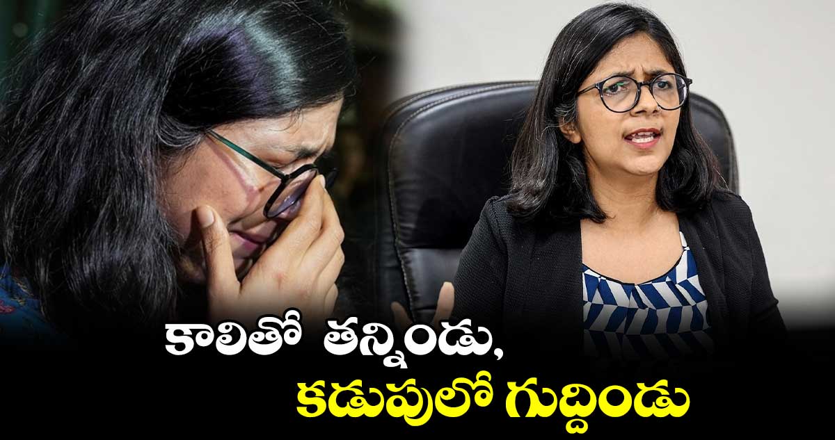 కాలితో తన్నిండు, కడుపులో గుద్దిండు: ఎంపీ స్వాతి మలివాల్