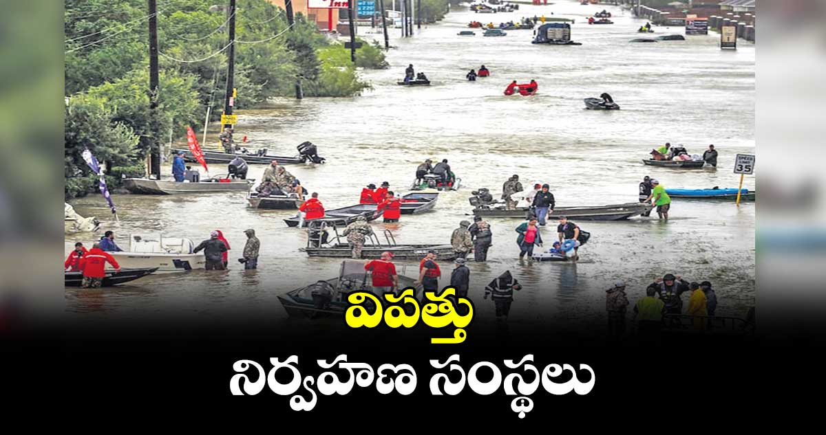 వెలుగు సక్సెస్: విపత్తు నిర్వహణ సంస్థలు