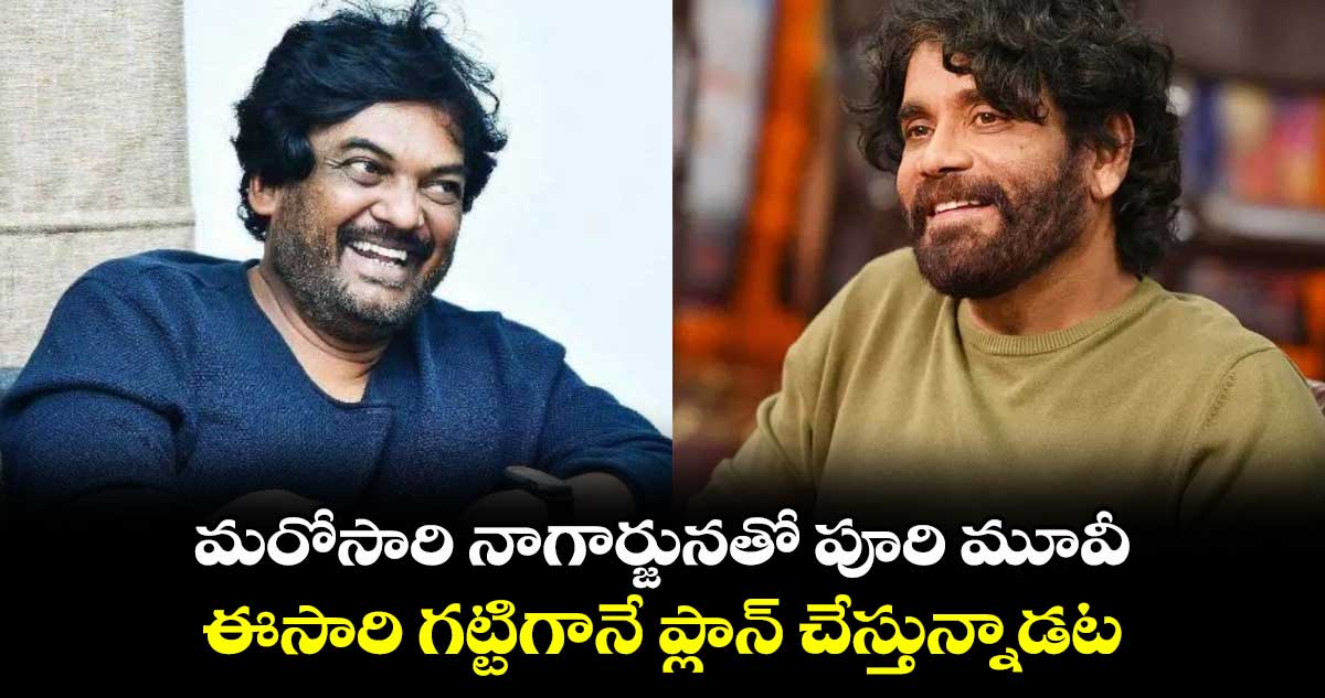Nagarjuna, Puri Jagannadh: మరోసారి నాగార్జునతో పూరి మూవీ.. ఈసారి గట్టిగానే ప్లాన్ చేస్తున్నాడట