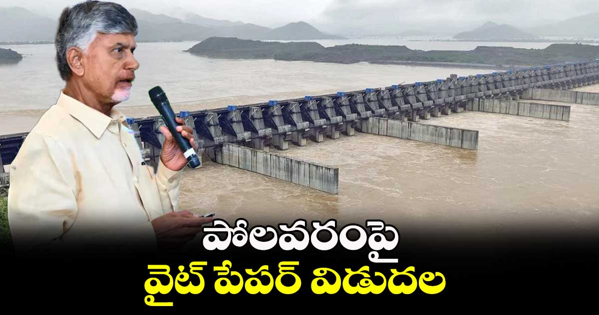 పోలవరంపై వైట్ పేపర్ విడుదల 