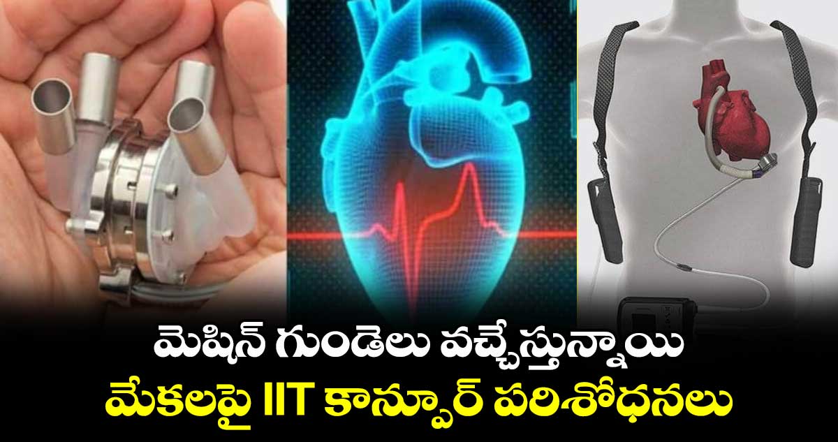 మెషిన్ గుండెలు వచ్చేస్తున్నాయి.. మేకలపై IIT కాన్పూర్‌ పరిశోధనలు