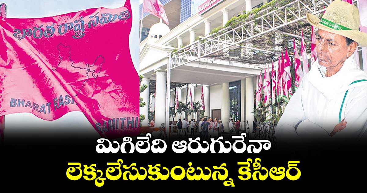 మిగిలేది ఆరుగురేనా.. లెక్కలేసుకుంటున్న కేసీఆర్