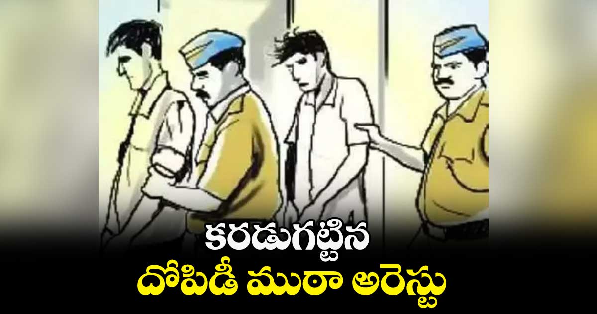 కరడుగట్టిన దోపిడీ ముఠా అరెస్టు