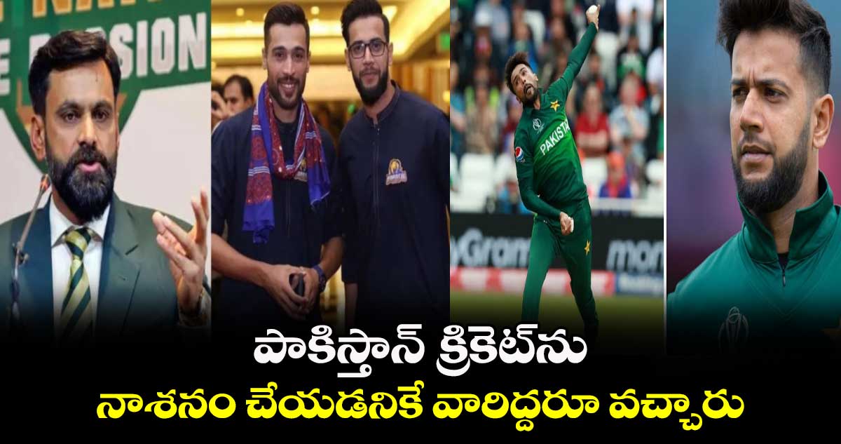 T20 World Cup 2024: పాకిస్తాన్ క్రికెట్‌ను నాశనం చేయడనికే వారిద్దరూ వచ్చారు: మహమ్మద్ హఫీజ్