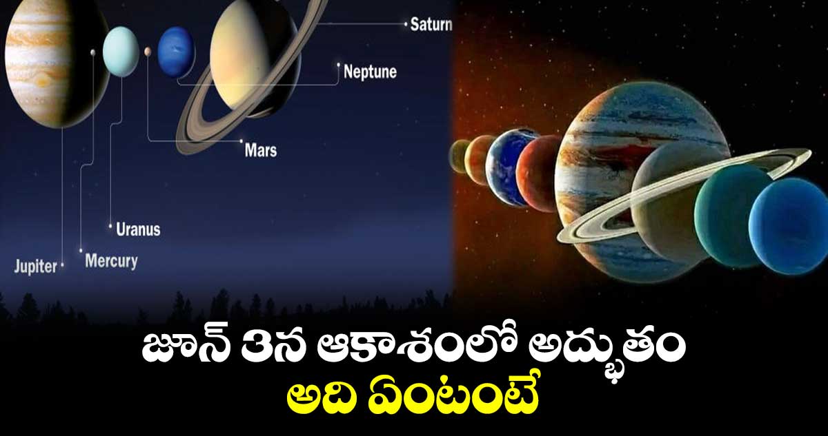 జూన్​ 3న ఆకాశంలో అద్భుతం... అది ఏంటంటే..