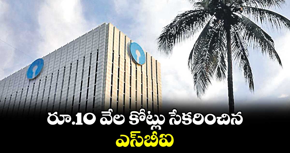 రూ.10 వేల కోట్లు సేకరించిన ఎస్​బీఐ