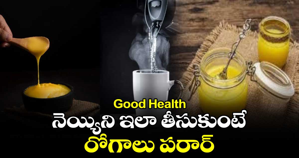 Good Health:  నెయ్యిని ఇలా తీసుకుంటే  రోగాలు పరార్​