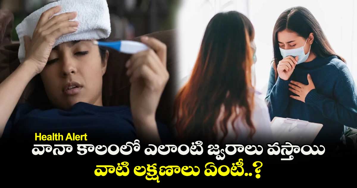 Health Alert : వానా కాలంలో ఎలాంటి జ్వరాలు వస్తాయి.. వాటి లక్షణాలు ఏంటీ..?