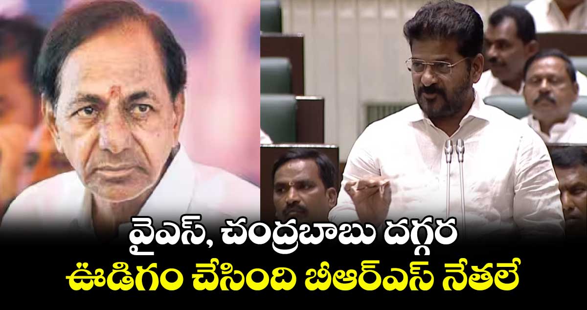 Telangana Assembly: వైఎస్, చంద్రబాబు దగ్గర ఊడిగం చేసింది బీఆర్ఎస్ నేతలే.. అసెంబ్లీలో సీఎం రేవంత్ ఫైర్