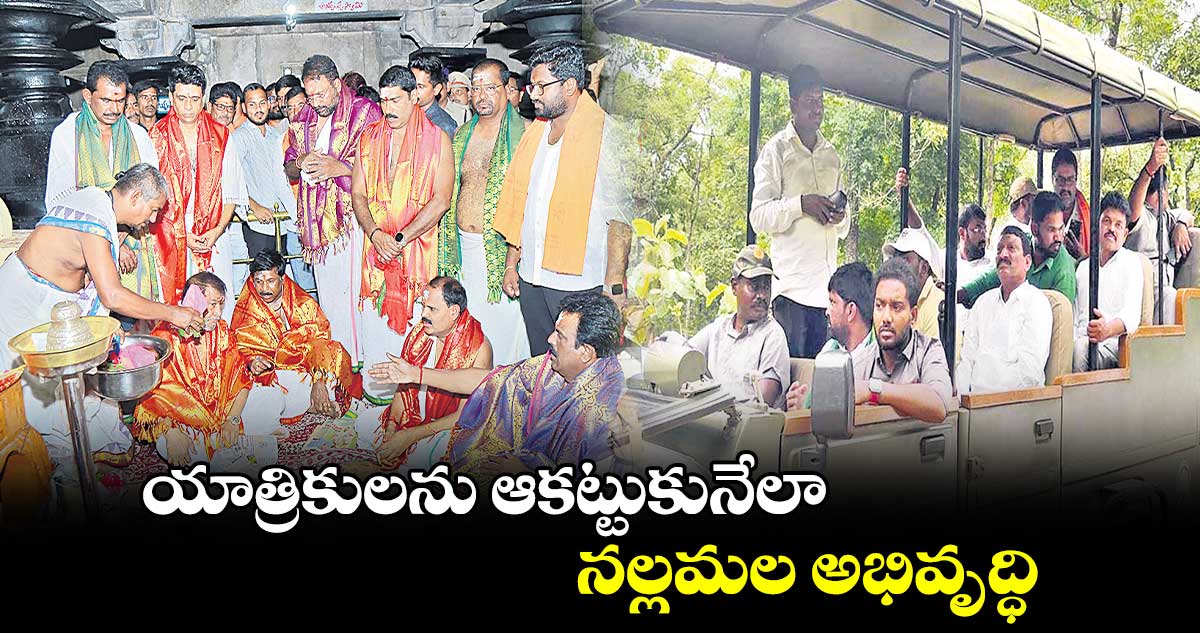 యాత్రికులను ఆకట్టుకునేలా నల్లమల అభివృద్ధి : జూపల్లి కృష్ణారావు