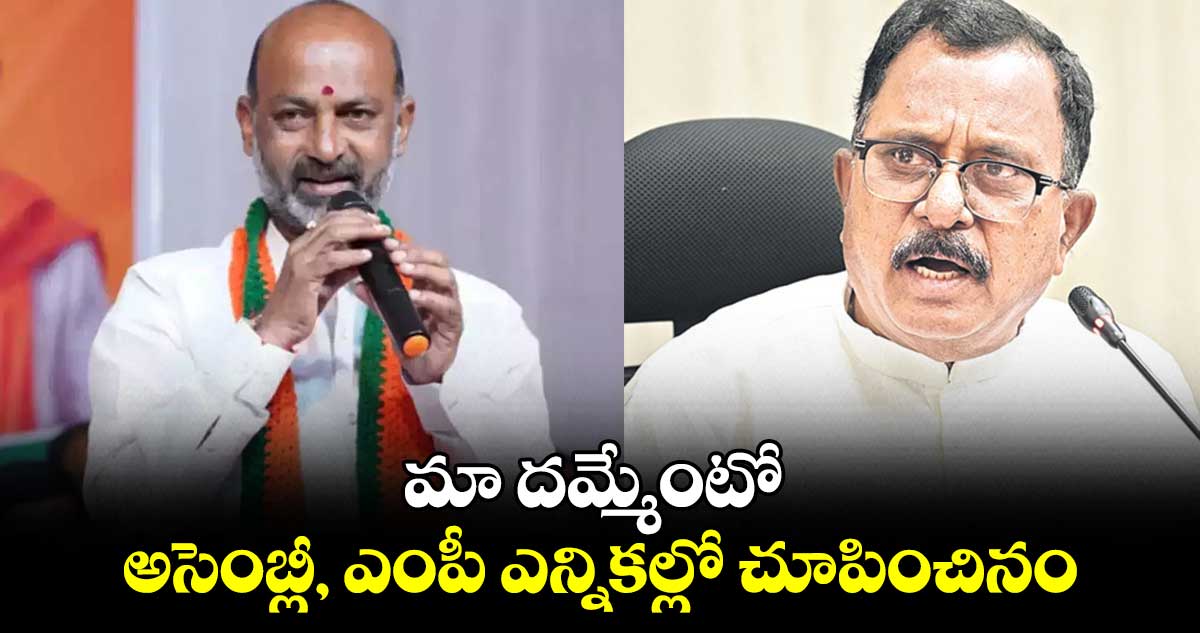మా దమ్మేంటో అసెంబ్లీ, ఎంపీ ఎన్నికల్లో చూపించినం: మల్లు రవి