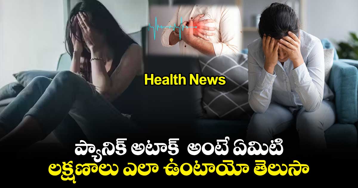 Health News: ప్యానిక్ అటాక్  అంటే ఏమిటి.. లక్షణాలు ఎలా ఉంటాయో తెలుసా..