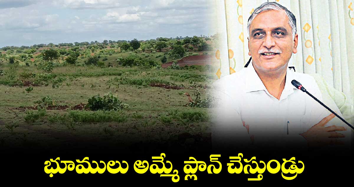 భూములు అమ్మే ప్లాన్ చేస్తుండ్రు: హరీశ్​రావు