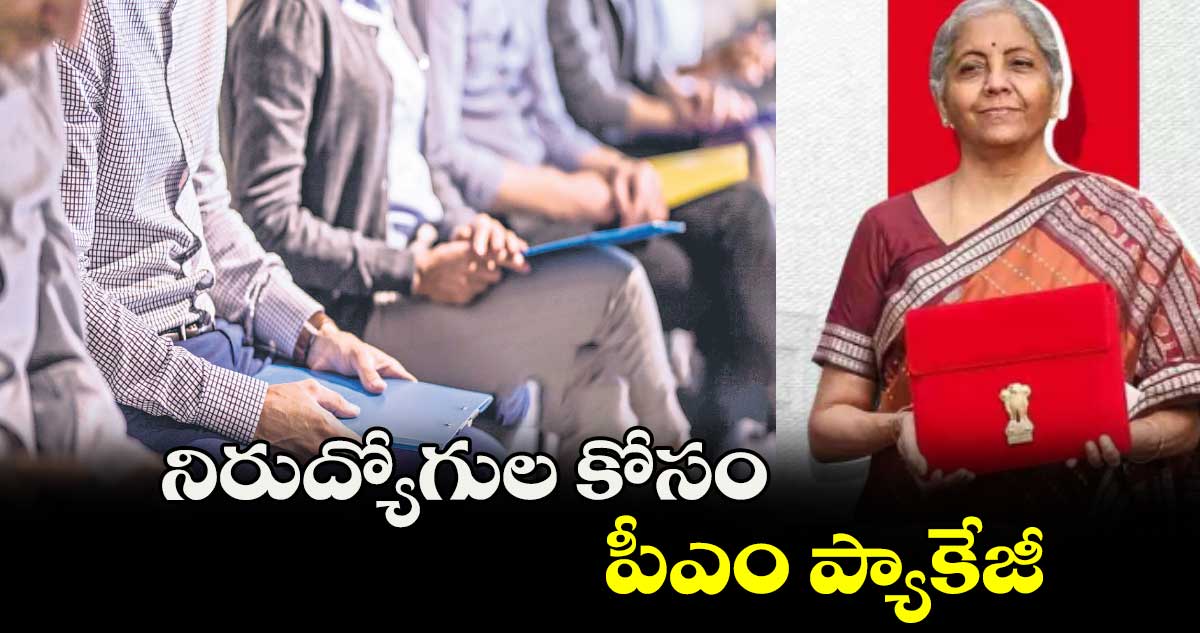 Union budget 2024: నిరుద్యోగుల కోసం పీఎం ప్యాకేజీ