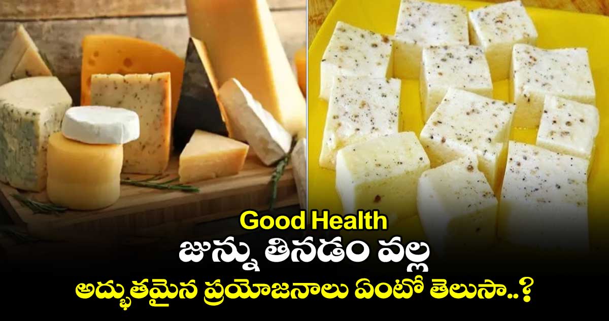 Good Health: జున్ను తినడం వల్ల అద్భుతమైన ప్రయోజనాలు ఏంటో తెలుసా..?