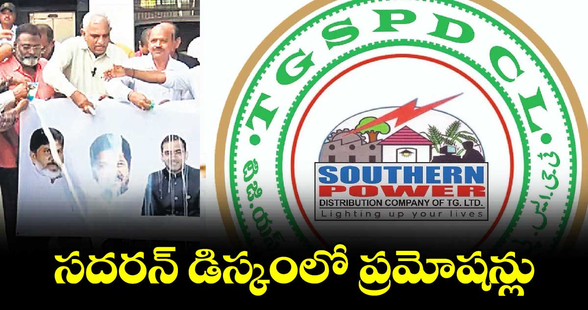 సదరన్ డిస్కంలో ప్రమోషన్లు