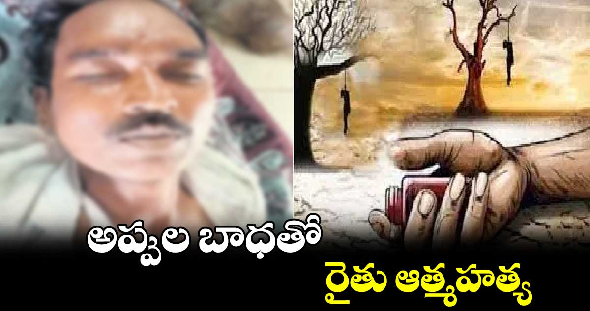 అప్పుల బాధతో రైతు ఆత్మహత్య