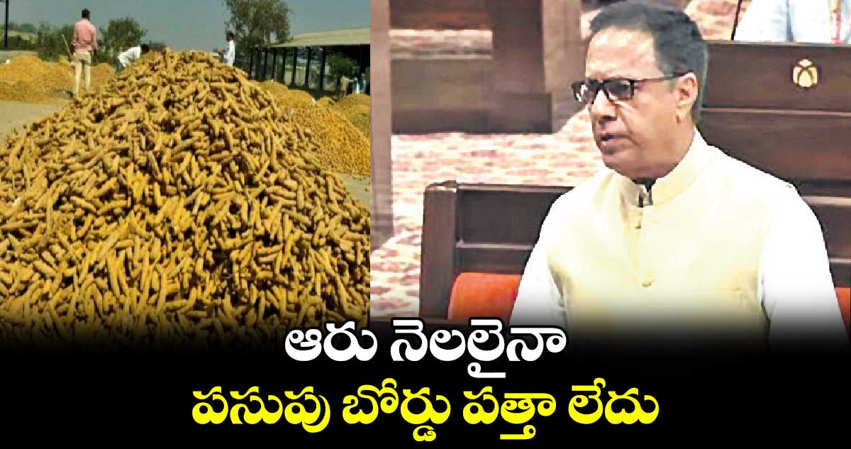 ఆరు నెలలైనా పసుపు బోర్డు పత్తా లేదు: కేఆర్ సురేశ్ రెడ్డి