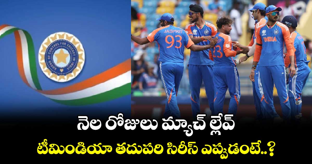 Team India: నెల రోజులు మ్యాచ్ ల్లేవ్.. టీమిండియా తదుపరి సిరీస్ ఎప్పుడంటే..?