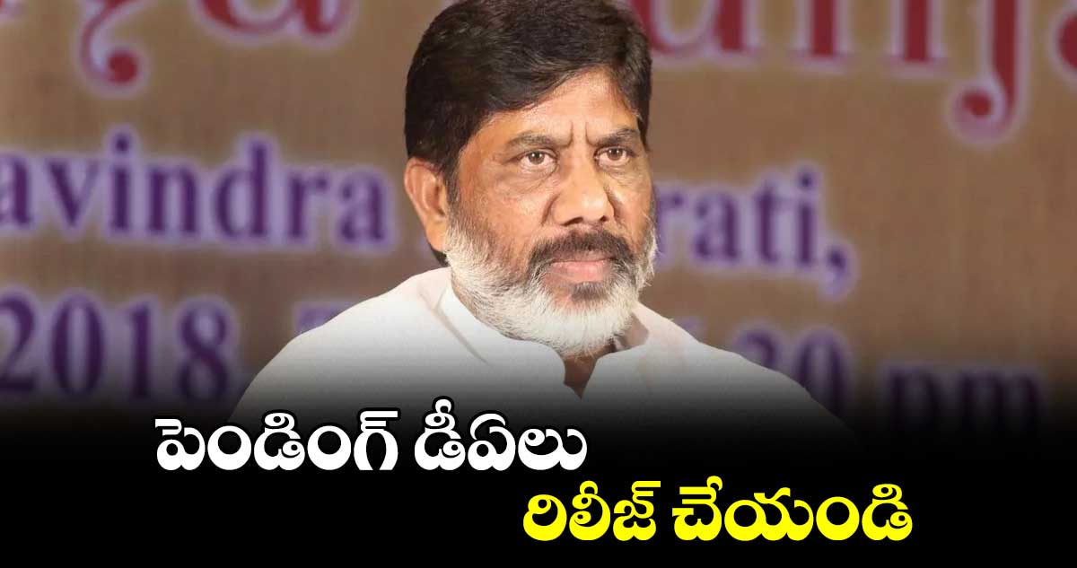 పెండింగ్ డీఏలు రిలీజ్ చేయండి : ఎస్టీయూ