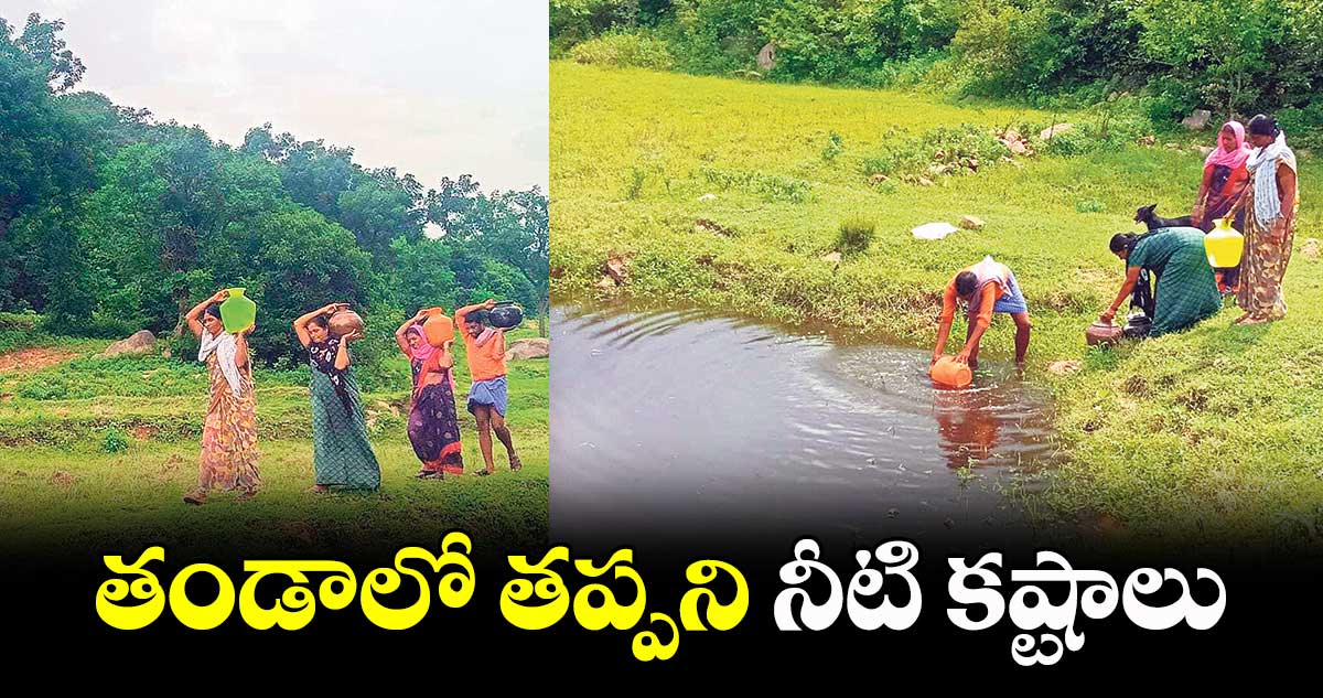 తండాలో  తప్పని  నీటి కష్టాలు