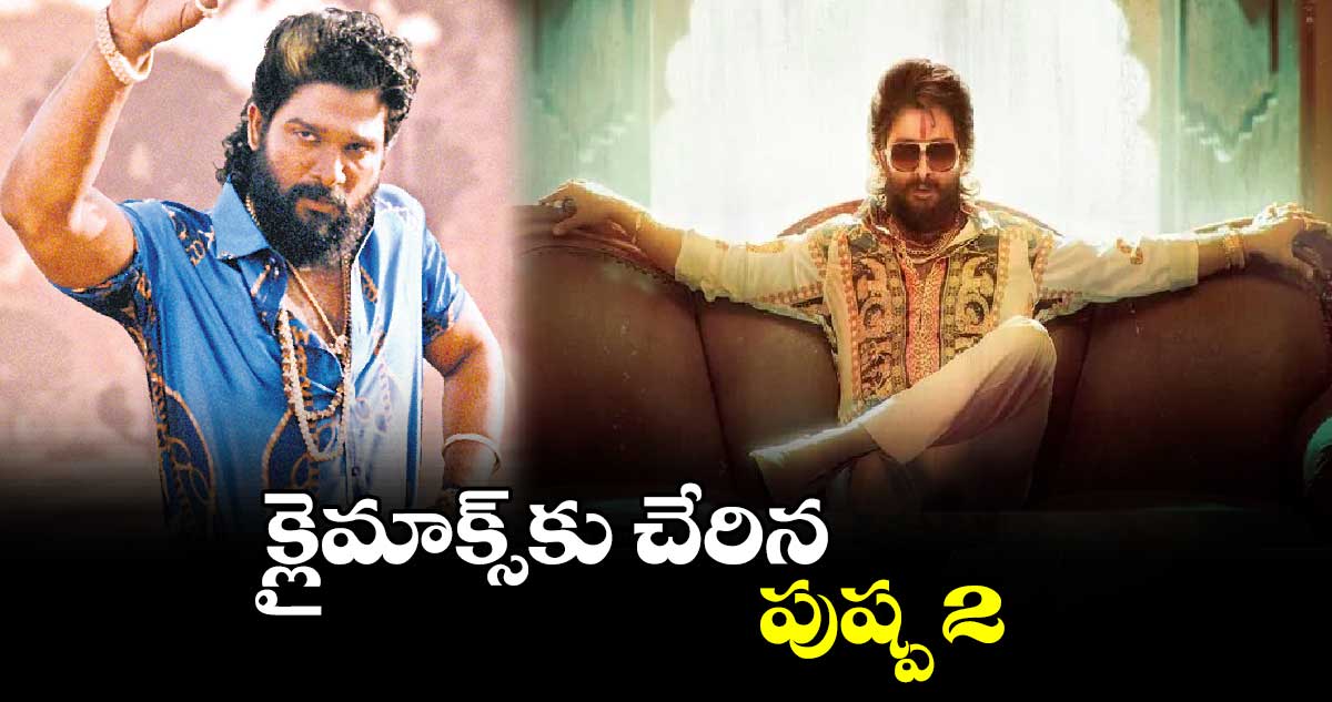 క్లైమాక్స్కు చేరిన పుష్ప 2
