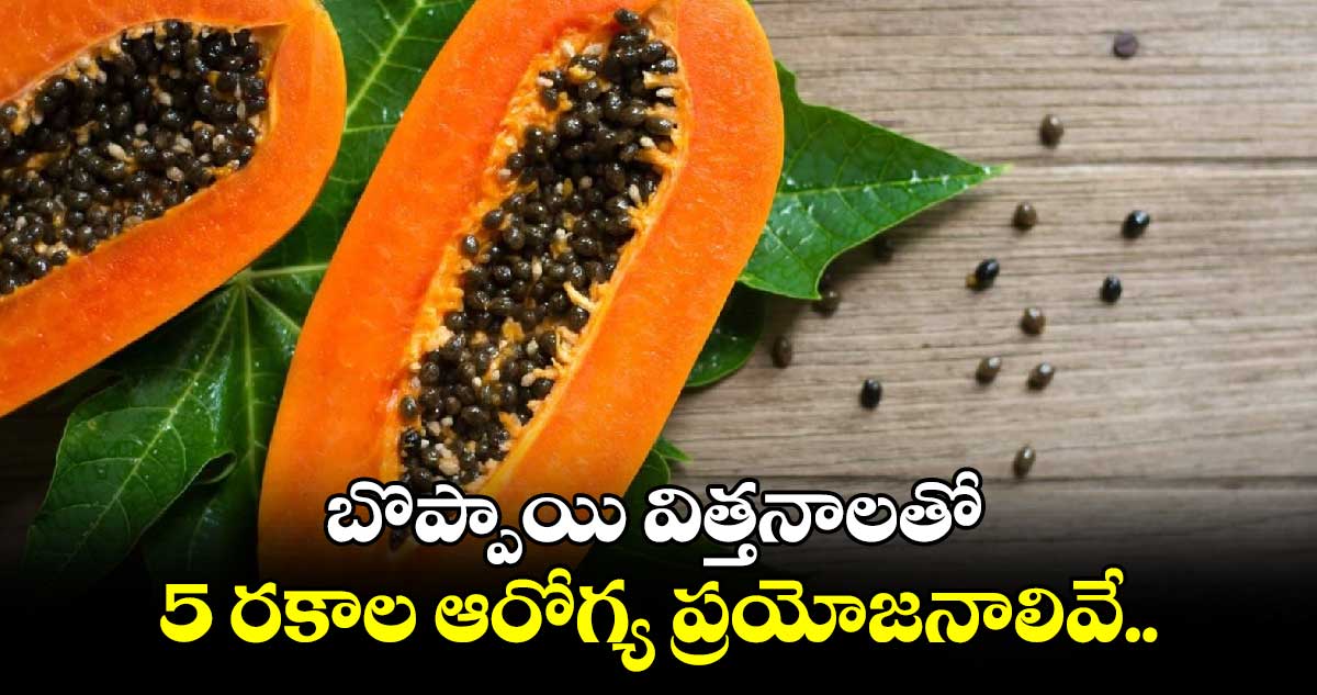 Health Alert: బొప్పాయి విత్తనాలతో 5 రకాల ఆరోగ్య ప్రయోజనాలివే.. 