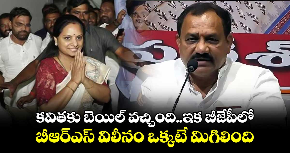 లిక్కర్ స్కాం కేసులో కవితకు బెయిల్ ఊహించిందే : మహేశ్ కుమార్ గౌడ్