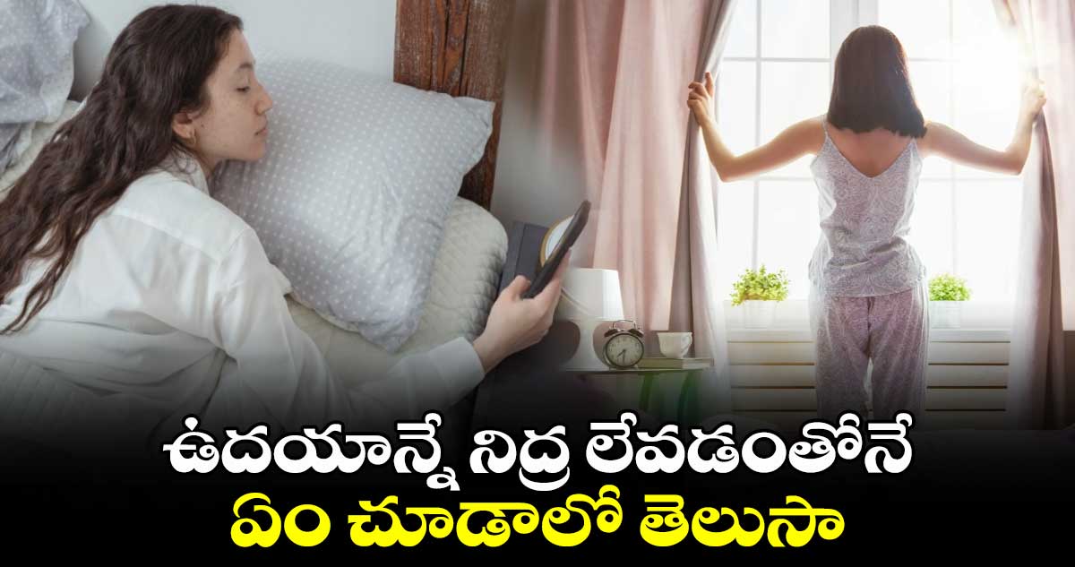 Lifestyle:  ఉదయాన్నే నిద్ర లేవడంతోనే ఏం చూడాలో తెలుసా..