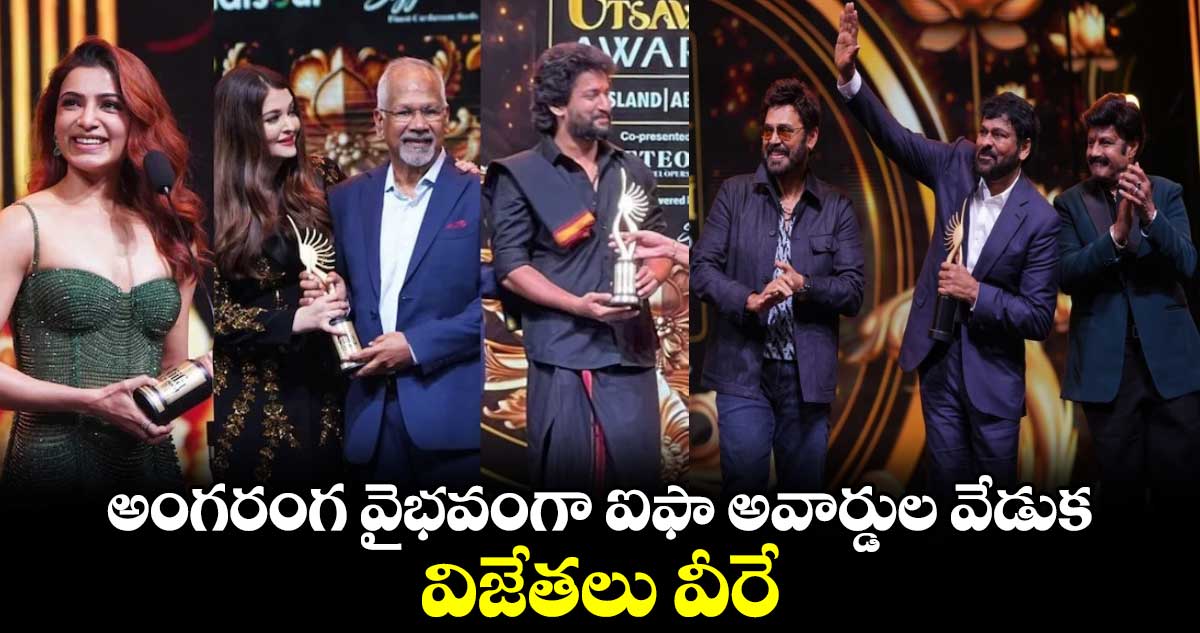 IIFA Utsavam 2024: అంగరంగ వైభవంగా ఐఫా అవార్డుల వేడుక.. విజేతలు వీరే.. 