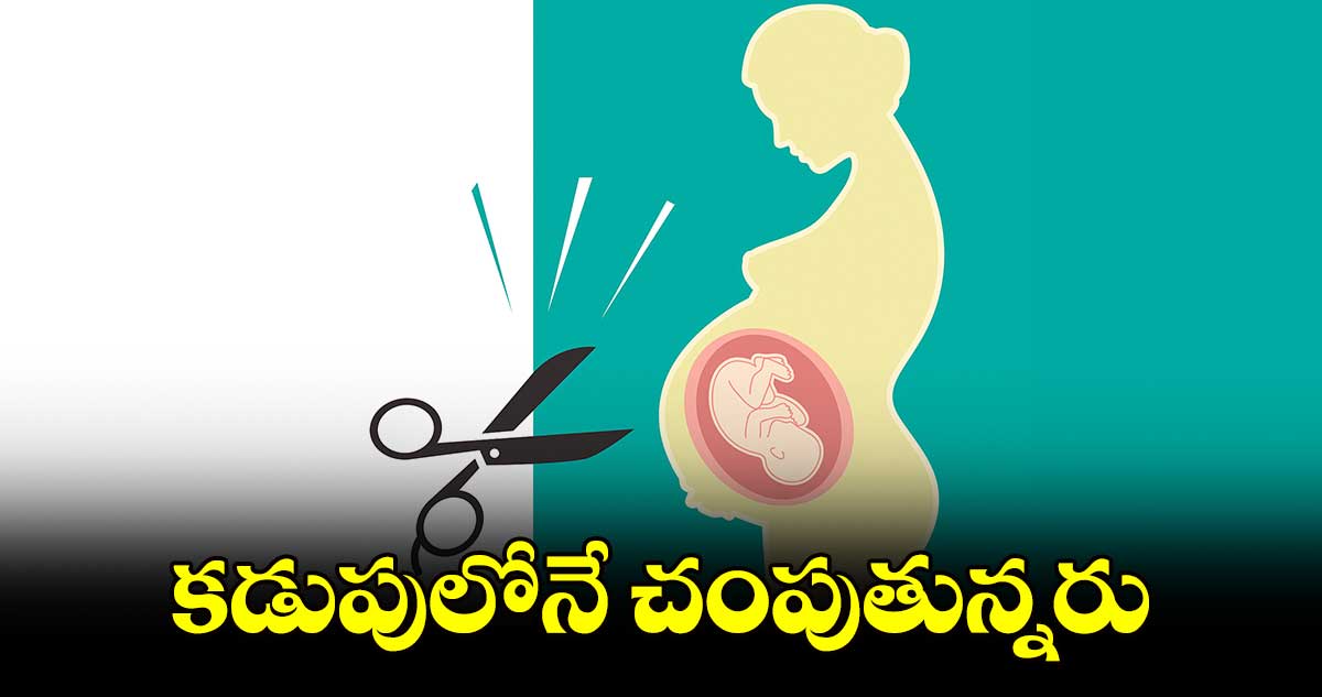 కడుపులోనే చంపుతున్నరు.. 