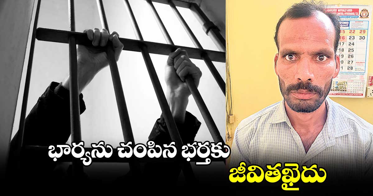 భార్యను చంపిన భర్తకు జీవితఖైదు