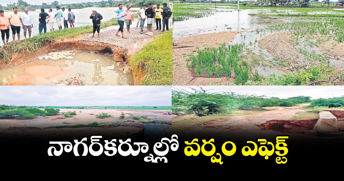  నాగర్​కర్నూల్లో వర్షం ఎఫెక్ట్