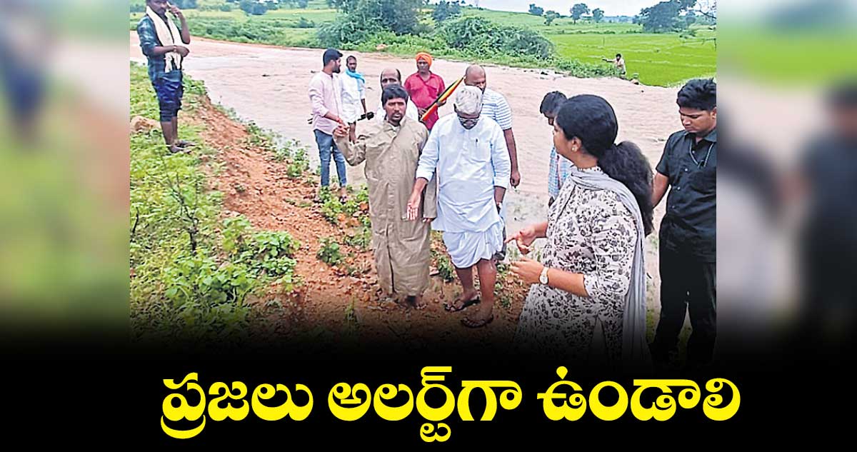 ప్రజలు అలర్ట్​గా ఉండాలి : కలెక్టర్  విజయేందిర బోయి