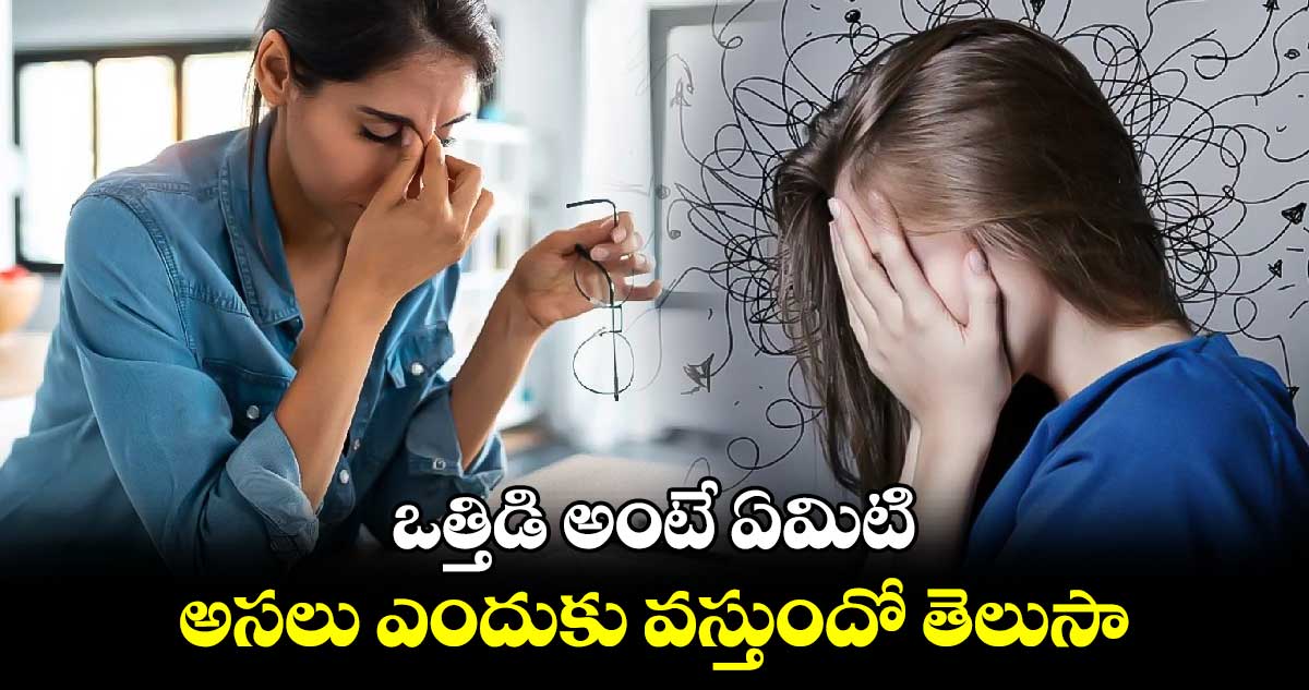 Lifestyle News: ఒత్తిడి అంటే ఏమిటి.. అసలు ఎందుకు వస్తుందో తెలుసా