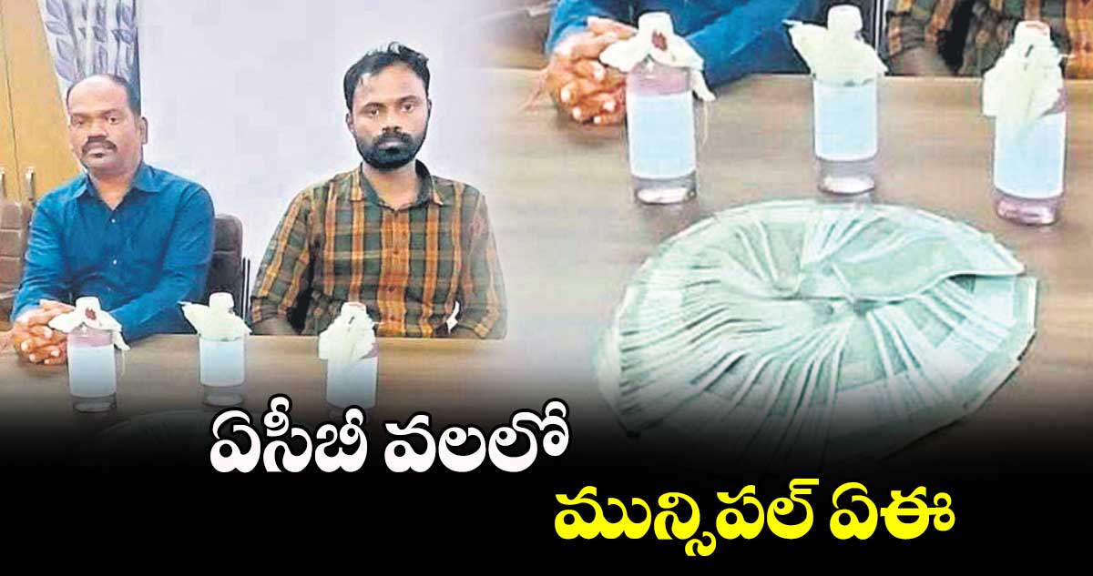 ఏసీబీ వలలో మున్సిపల్ ఏఈ