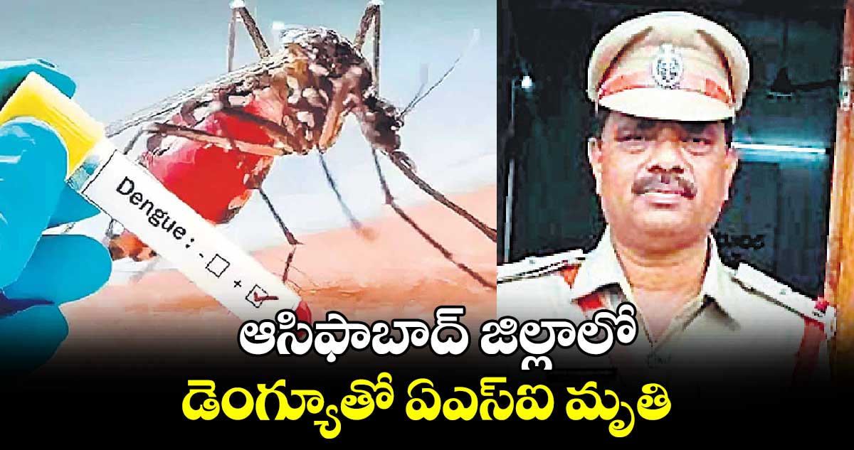  ఆసిఫాబాద్ ​జిల్లాలో డెంగ్యూతో ఏఎస్ఐ మృతి