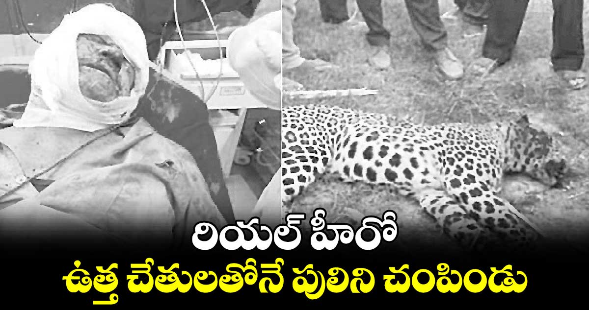 Viral Video: రియల్ హీరో..ఉత్త చేతులతోనే పులిని చంపిండు